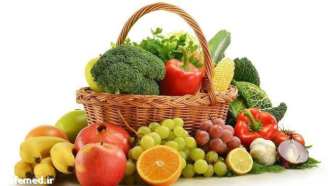 کاهش فشار خون با مصرف میوه و سبزیجات