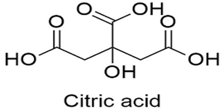 فرمول اسید سیتریک