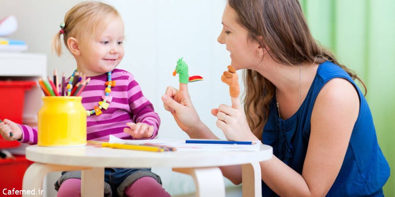 گفتار درمانی کودک 2 تا 3 ساله