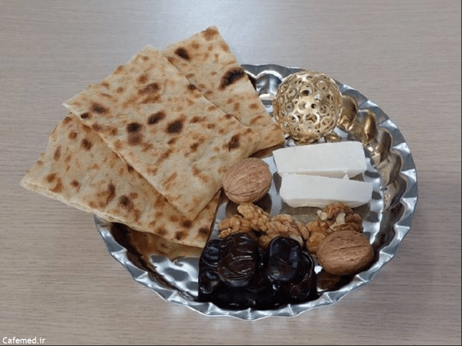 نون و پنیر و گردو بهترین صبحانه