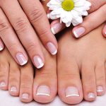 Skincare Of A Beauty Female Feet